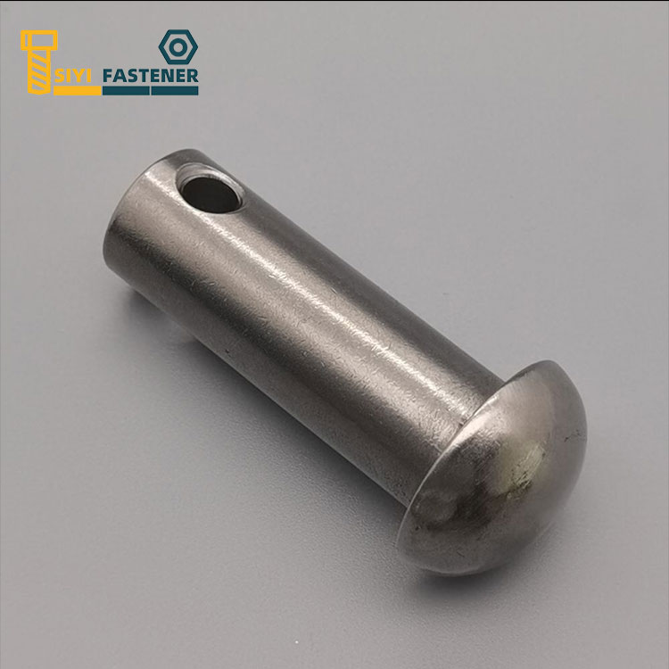 Pin de acero inoxidable con cabeza de hongo